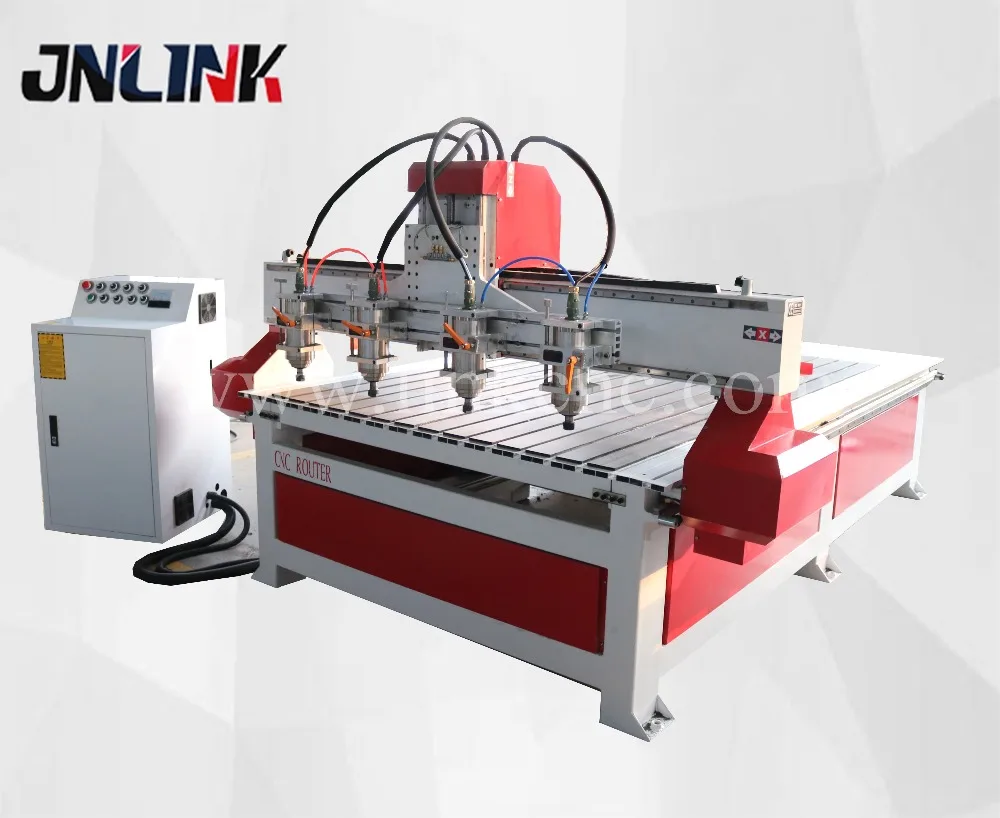 Multi head 4 axis CNC router milling machinein Wood Routers from Tools
