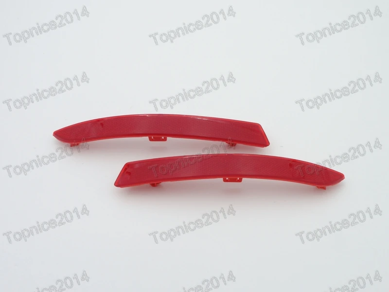 

1 пара, красные отражатели заднего бампера для BMW 5-Series F10 F18 2014-2015
