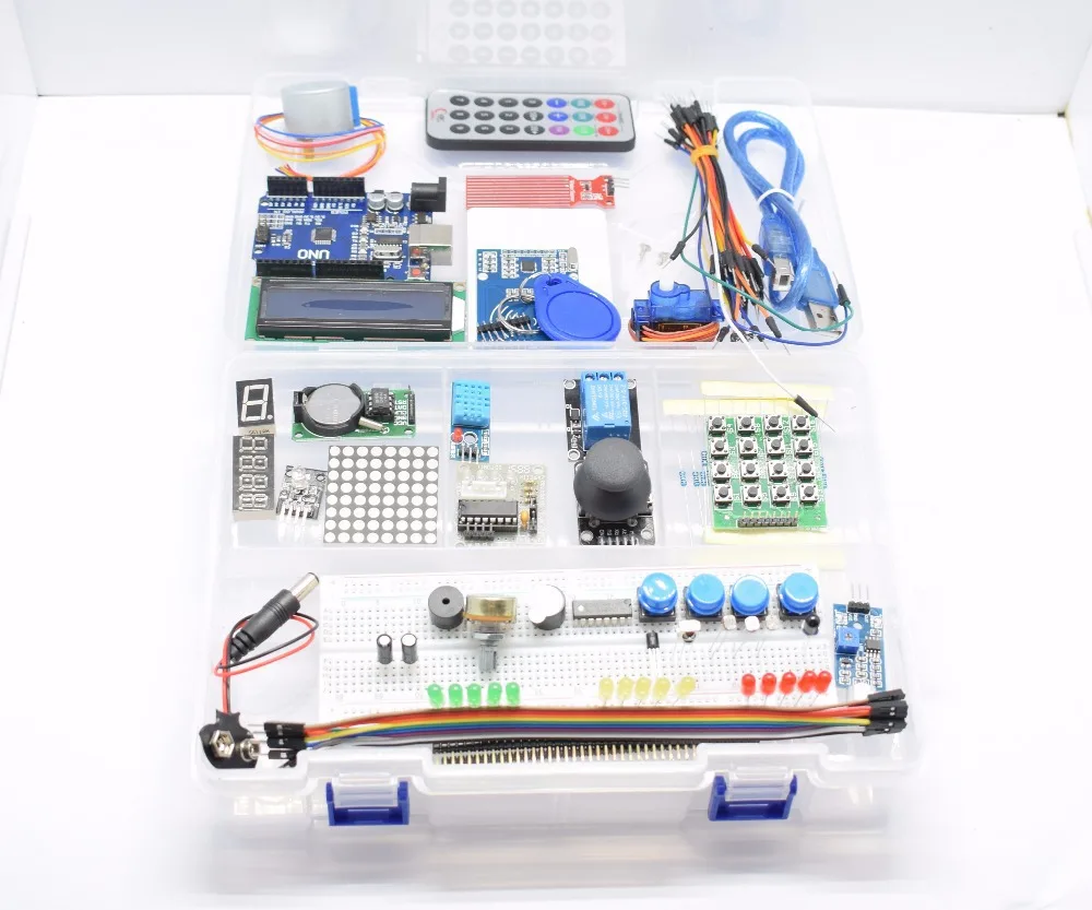 Новейший RFID стартовый набор для Arduino UNO R3 обновленная версия Обучающий набор с розничной коробкой