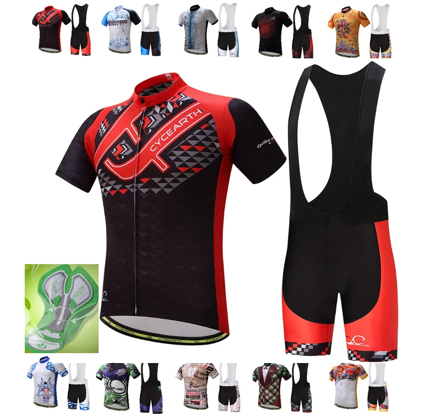 Комплект быстросохнущей одежды для велоспорта Ropa Ciclismo спортивный костюм с