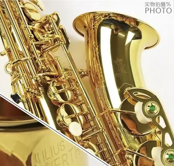 Copy Germany (JK)Keilwerth ST90 saxofón Alto de laca dorada Eb instrumento de latón de viento saxofón de instrumentos occidentales de Alto