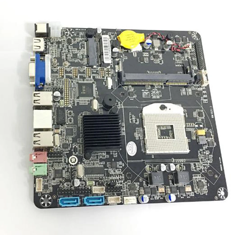 

HM55 Chipset Motherboard HTPC DDR3 M.2 SSD Mini Fast Advertising Machine Wide Use SATA Office Computer Accessories For I3 PGA988