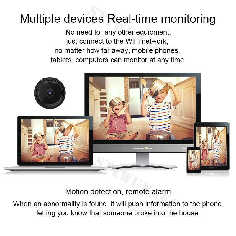 Миниатюрная Wi Fi IP камера hd секретная micro small 1080p беспроводная videcam для дома и улицы