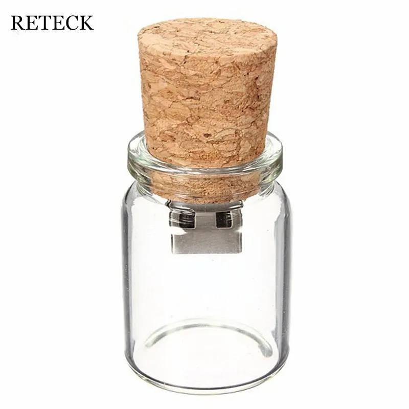 Gift Pendrive Glass Bottles Usb Flash font b Drive b font 8GB Funny Drift Bottle Pen