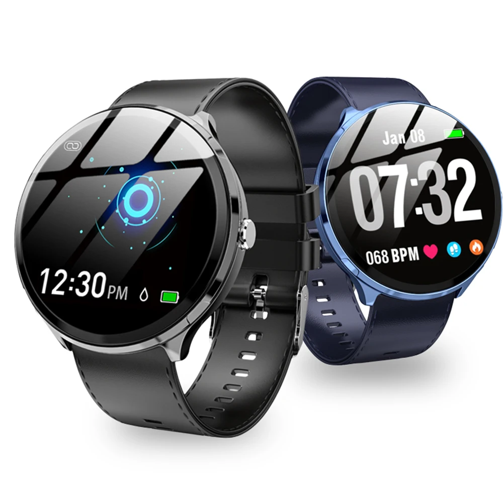 

Kospet V12 Smart Watch 1.3 Inch IPS Screen Smart Bracelet BT4.0 Fitness Heart Rate Monitoring Sport Modes Waterproof Wristwatch