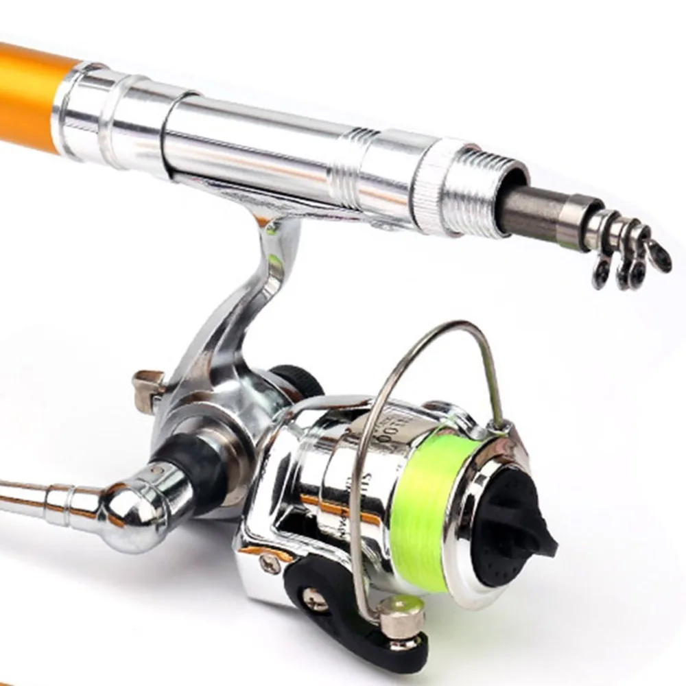 Mini portátil tipo caneta vara de pesca