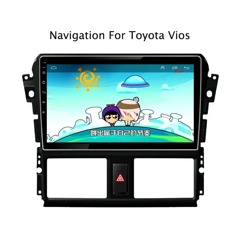 Clearance 10.1" 2G RAM 32G ROM Car DVD GPS Navigation For Toyota Vios 2014-2016 with Radio Head Unit,support 4G LTE 5