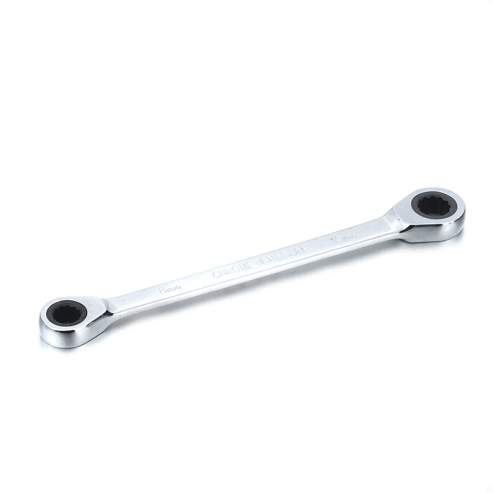 New 1Pcs/1Set Live Fast Ratchet Wrench / Dual End Plum Natural Matte Oxidation 8-10mm 12-14mm Vehicle Maintenance Tools | Автомобили и