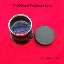 high definition F200 DIY projector glass lens for 5.2 inch projector/projection diy glass lens home cinema