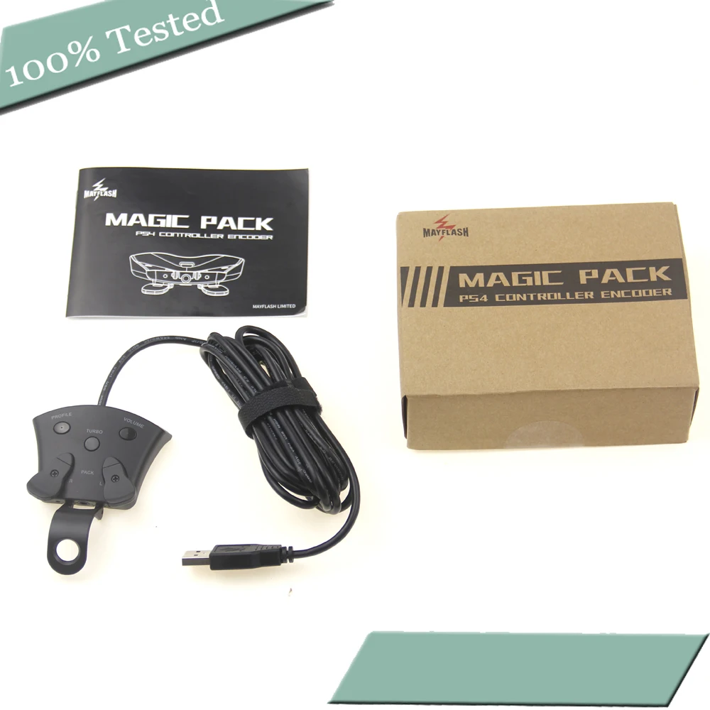 

MAYFLASH Magic Pack PS4 Controller Encoder FPS Adapter with MODS & Paddles for PS4