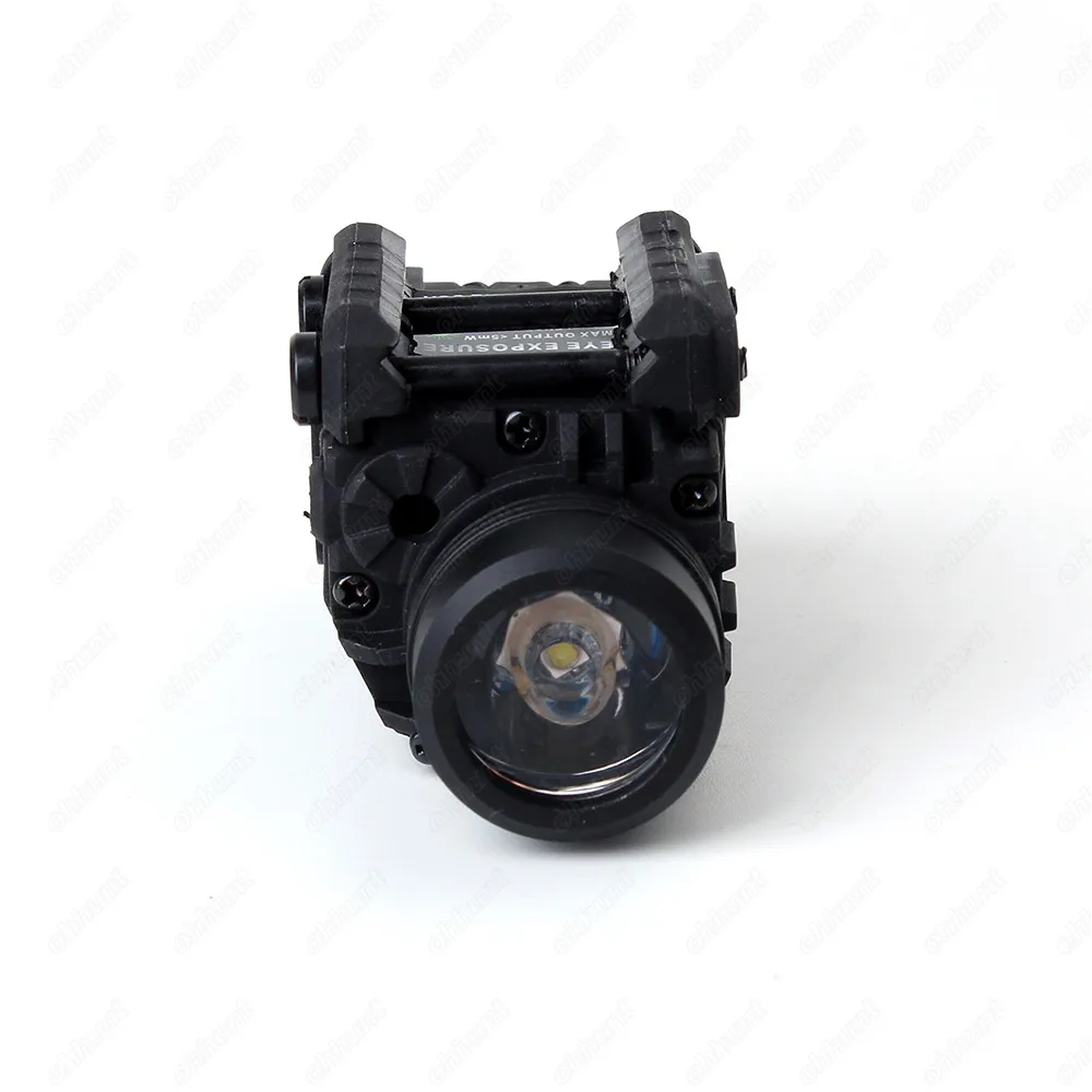 Tactical LED Flashlight X5L White Light 190 lumens Integrated Green Laser Sight For 20mm Picatinny Rail Shooting Hunting Lights (5)