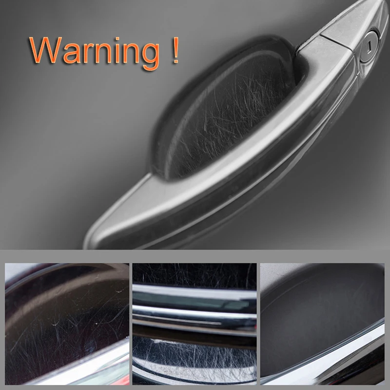 Car Handle Protection Film Carbon fiber for Skoda Fabia 2 3 Karoq Kodiaq Octavia 3 Superb 2 3 Combi Yeti Car Accessories