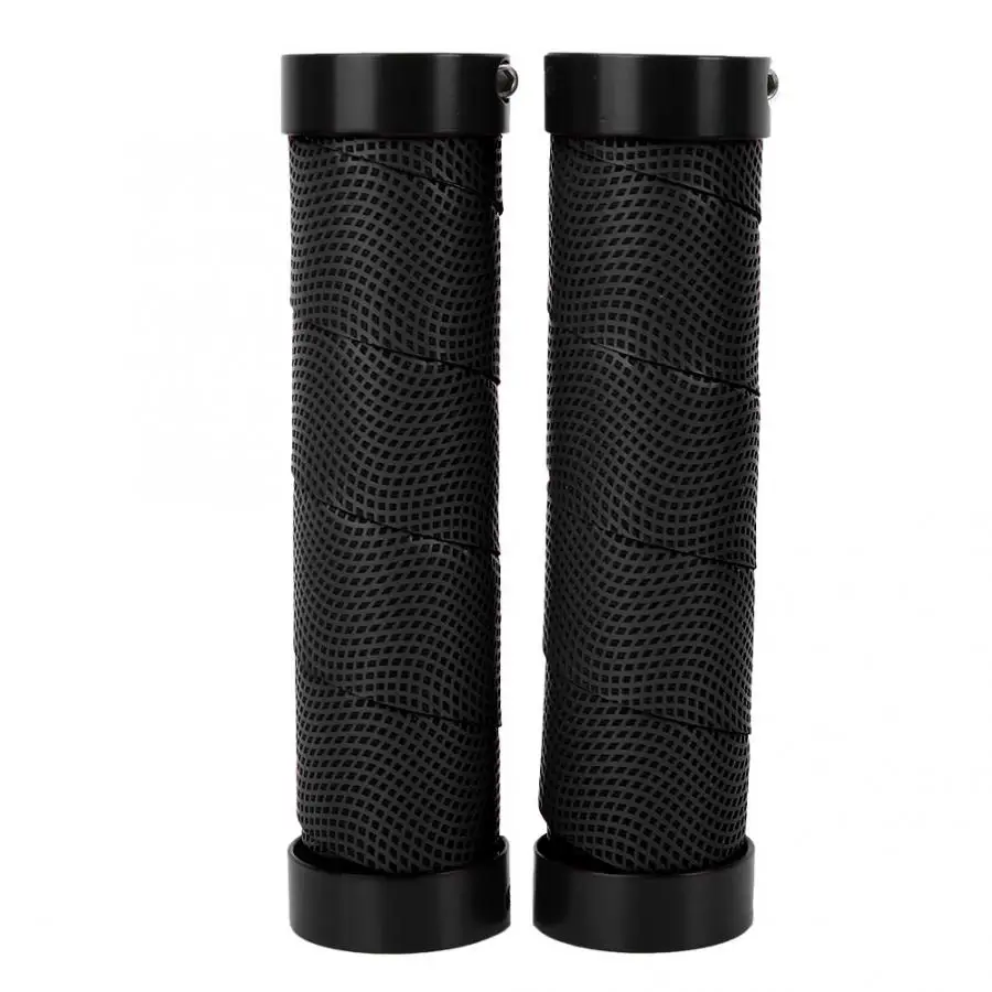 1 Pair Bicycle Grips Soft Anti-Shock Non-slip Sponge Bicycle Handle Grip Mountain Bike Handlebar Grip Bicycle Parts - Цвет: C