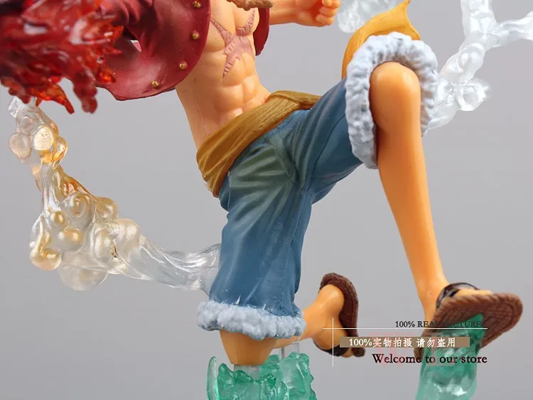 " one piece Monkey D Luffy Battle Ver. В штучной упаковке ПВХ фигурка Коллекция Модель игрушки подарок OPFG228