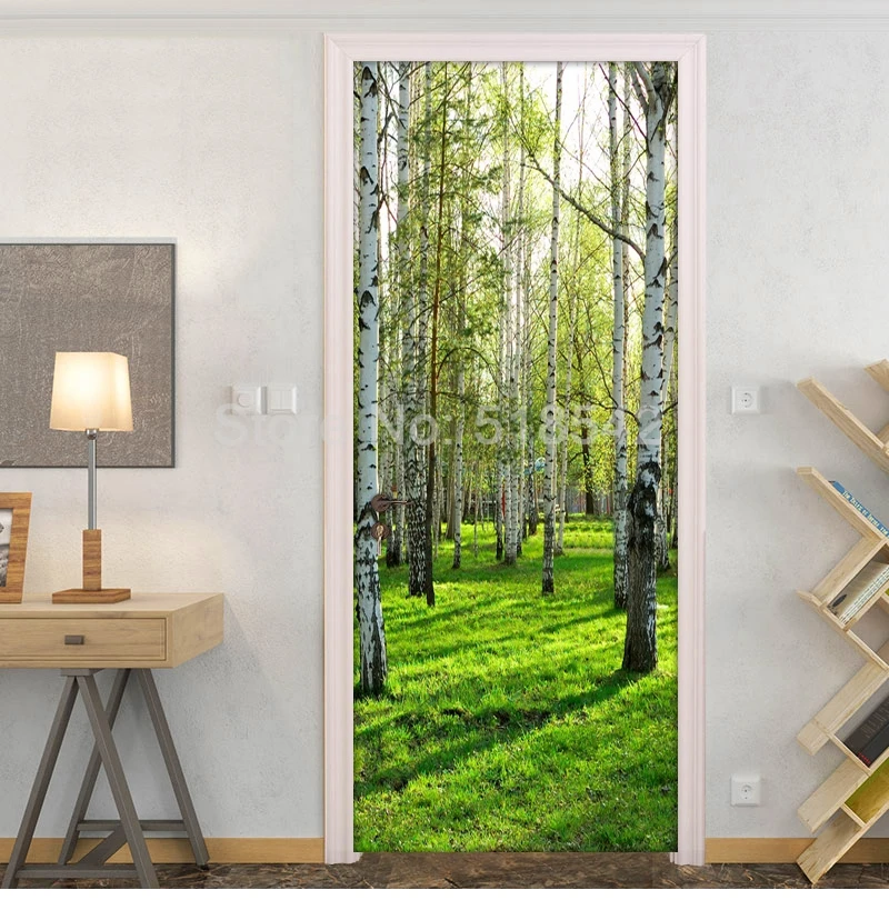 CGDGRA 3D Door Sticker Vinyl Mural Stairs Corridor Green Tree Forest Sunny Landscape Self Adhesive Removable Wallpaper Decals Interior Doors Art Poster Nursery Bedroom Living Room Office Home Decor CGDGRA 3D Door Sticker Vinyl Mural Stairs Corridor Green Tree Forest Sunny Landscape Self Adhesive Removable Wallpaper Decals Interior Doors Art Poster Nursery Bedroom Living Room Office Home Decor