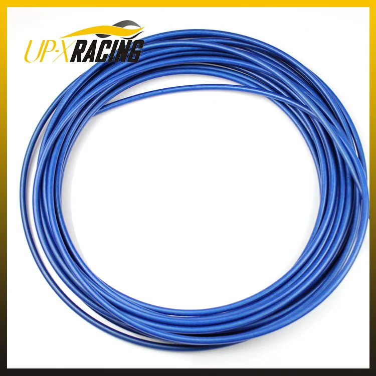 MOTORCYCLE MOTOR BIKE TEFLON BRAKE FUEL LINE HOSE STAINLESS STEEL TUBING ACCESSORIES BRAKE HOSE ONE METER FROM THE SALE
