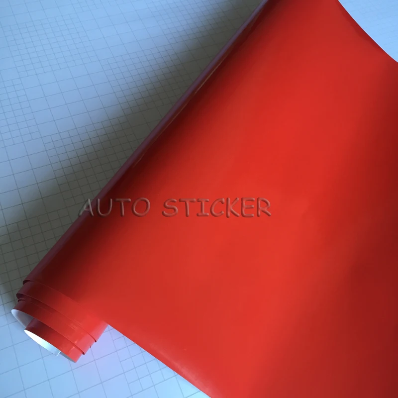 glossy red vinyl 3