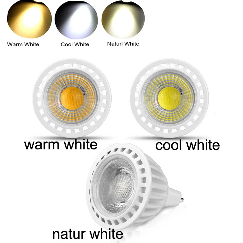 

Dimmable COB Lamp LED Spotlight GU10/MR16/E27 5W LED Bulb 110V/220V Corridor Stairs light Diffusion Energy Saving Home Lighting