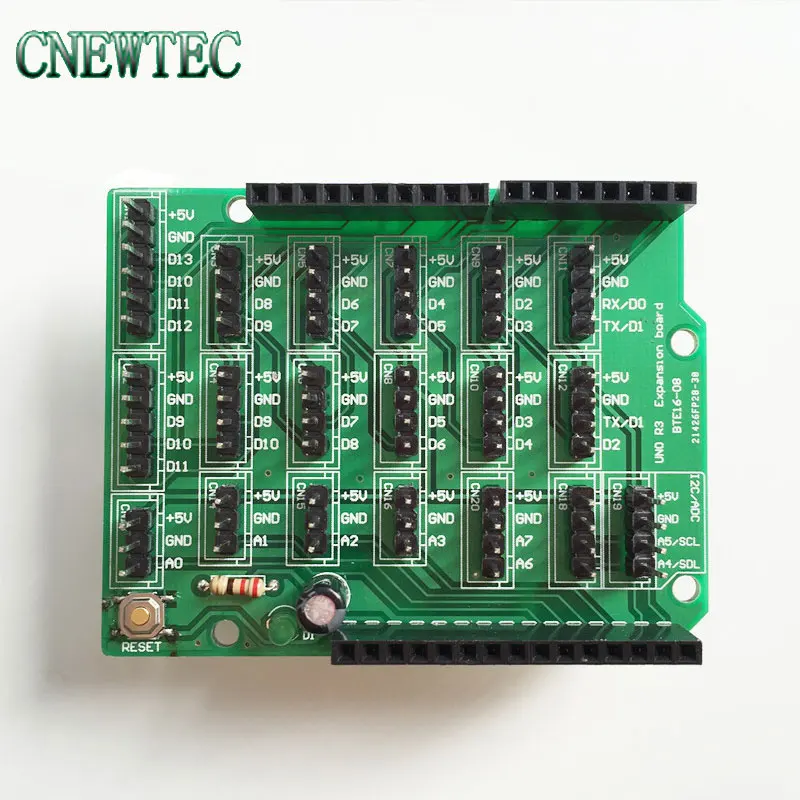 10 шт. I/O расширение PCB для UNO R3 доска DIY bte16-08