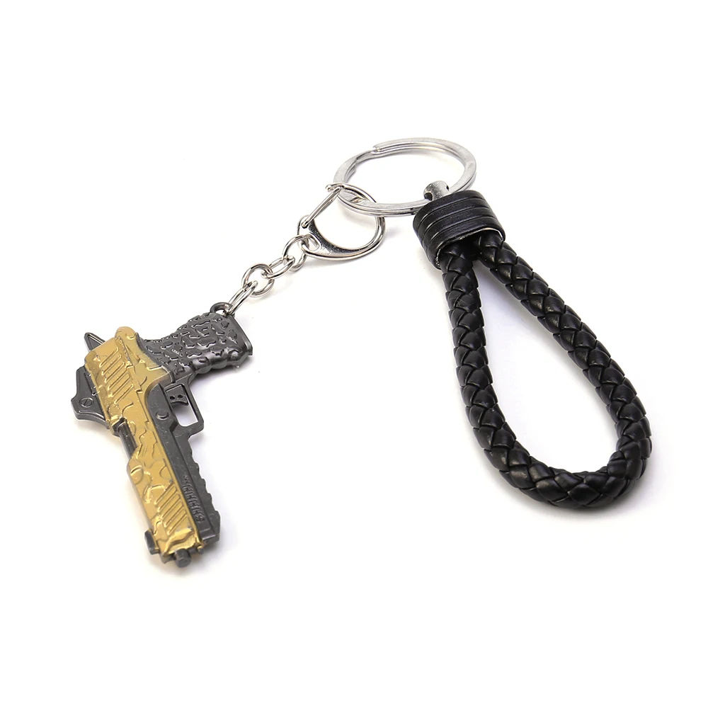 2019 Hot Player Weapon anime Keychains Men Mini Revolver Model Car Key Chain Key Ring for Men Super Cool Gifts porte clef brelok 2019 Hot Player Weapon anime Keychains Men Mini Revolver Model Car Key Chain Key Ring for Men Super Cool Gifts porte clef brelok