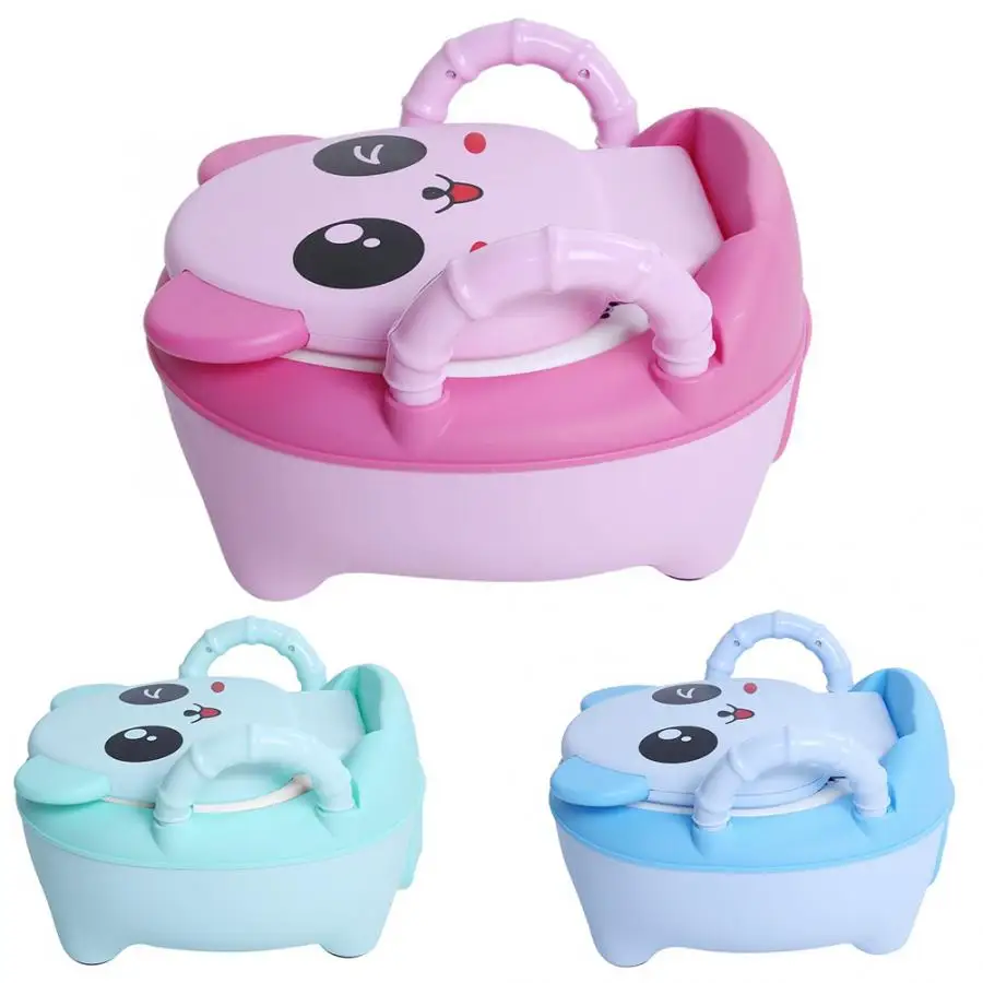 

Baby Potty Multifunction Baby Toilet Baby Cartoon Animal Drawer Type Soft Cushion Toilet Stool Potty Trainer Care