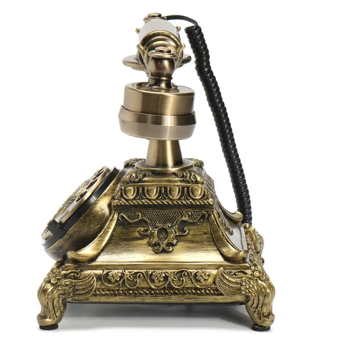 European Fashion Vintage Telephone Swivel Plate Rotary Dial Telephone Antique Telephones Landline Phone For Office Home Hotel