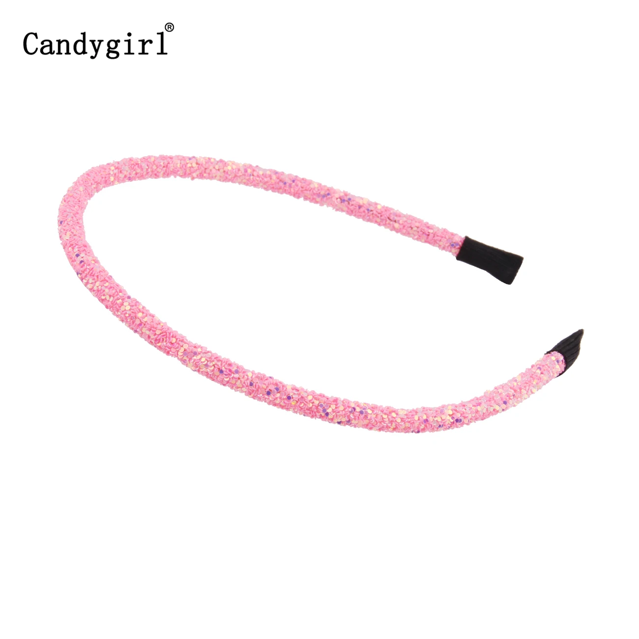 8pcs Children Glitter Shiny Sequins Headband Novelty Hair Bands Hair Hoop for Girls Women Girls Headbands Halloween Headdress large hair clip