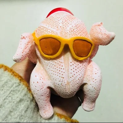 

New Friends Chanlder Monica You Love Me Turkey Resin Home Desk Gift