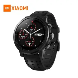 Оригинальный Xiaomi Huami Смарт-часы Amazfit Stratos 2 Amazfit 2 Bluetooth gps PPG сердце Monior 11 видов спорта режим водонепроницаемый