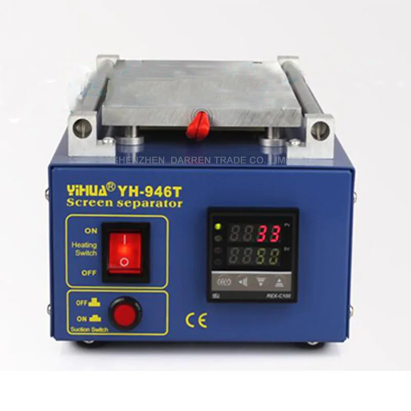 

500 Вт сепаратор экрана, точная регулировка, устройство для удаления клея для iPhone Sasmung, ЖК-дисплей, сенсорный экран, устройство для удаления клея