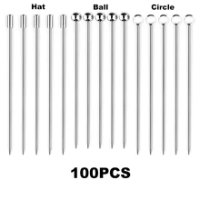 100 шт, коктейльные палочки из нержавеющей стали, Фруктовые палочки, барные инструменты, палочки для размешивания напитков, Мартини, палочки для вечеринки, набор из 100