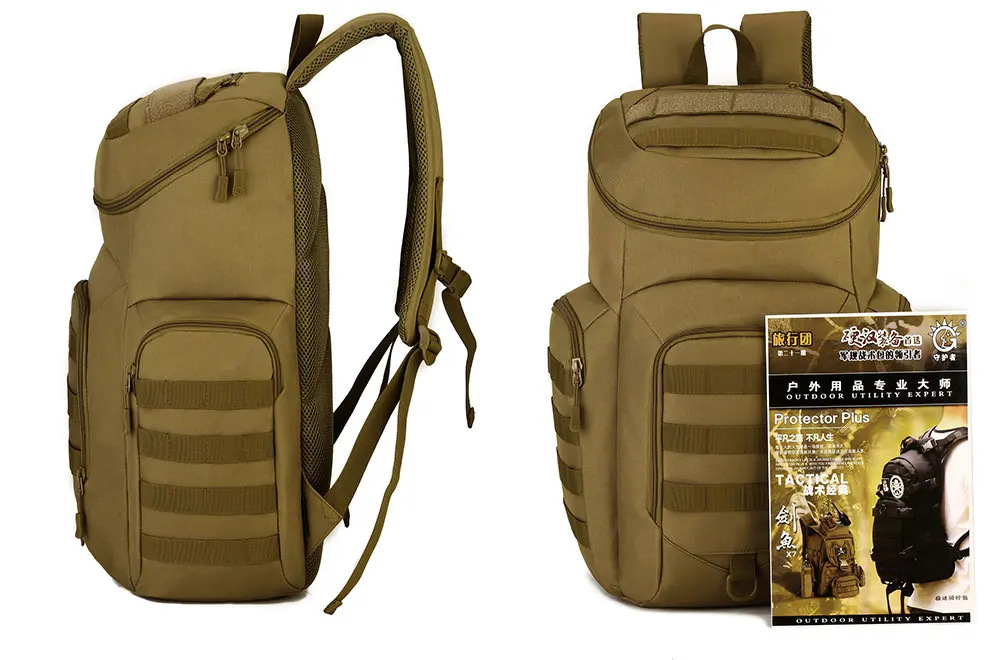 Брендовые 40л водонепроницаемые нейлоновые военные рюкзаки Molle Assault Army рюкзак дорожная сумка для мужчин и женщин Mochila Escolar S420