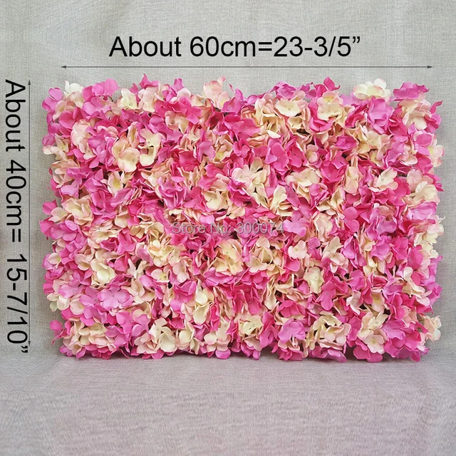 10 st cke Blume Wand f r Hochzeit K nstliche Seide Hortensien Blumen Teppich Event Party