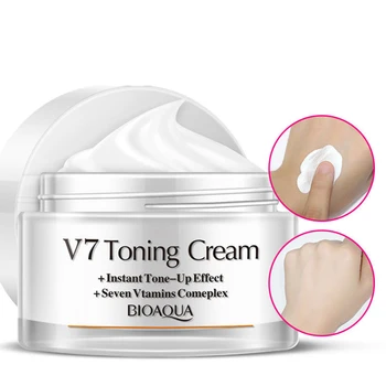 

50ml V7 Vitamins Whitening Cream Effective Repair Rough Skin Smooth Face Care for Facial Ageless Moisturizing Day Cream