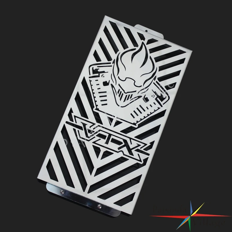 Stainless Steel Motorcycle Mesh Radiator Grille Flame Grill Cover Guard