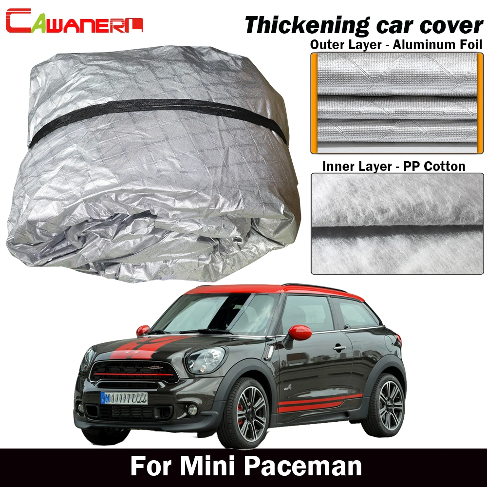Cawanerl для Mini Paceman водонепроницаемый чехол автомобиля внутренняя хлопковая