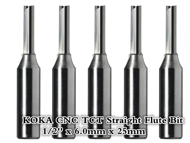 

1/2''*6.0mm*25mm,Freeshipping,CNC Straight End Mill.woodworking insert router bit,solid carbide TCT end milling cutter,MDF,PVC