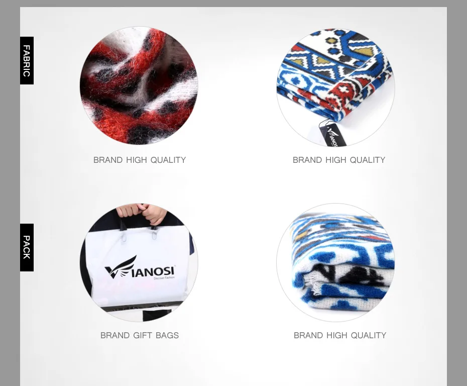 [VIANOSI] Европейский стиль, бандана, зимний шарф для женщин, теплая накидка, брендовые шали и шарфы, высокое качество, хлопковый шарф для женщин VA093