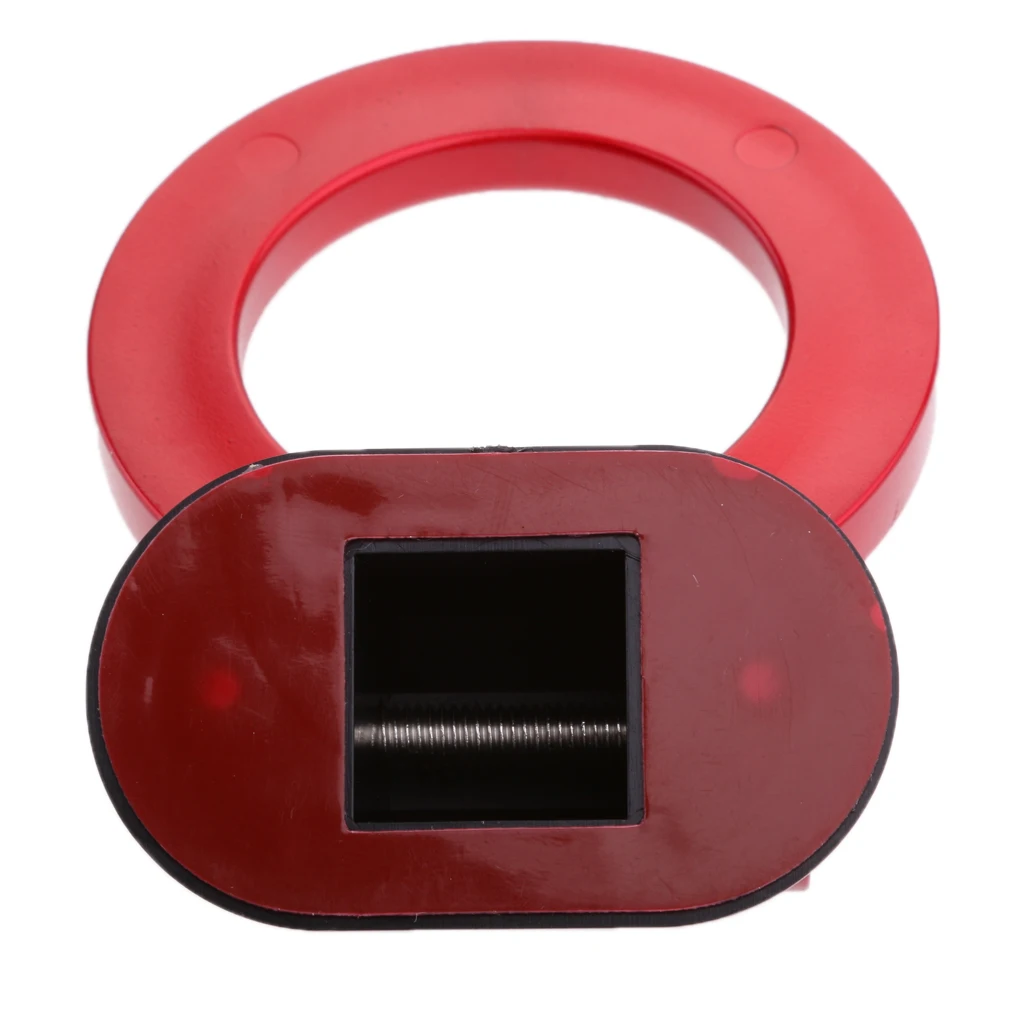 Racing Tow Hook Ring for Car SUV Front Rear Bumper Decoration ONLY ABS Plastic Apply Onto Bumper