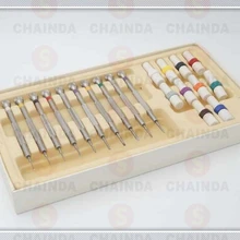 10 шт. высокое качество металла для часов отвёртка набор с запасными наконечниками для ремонта часов