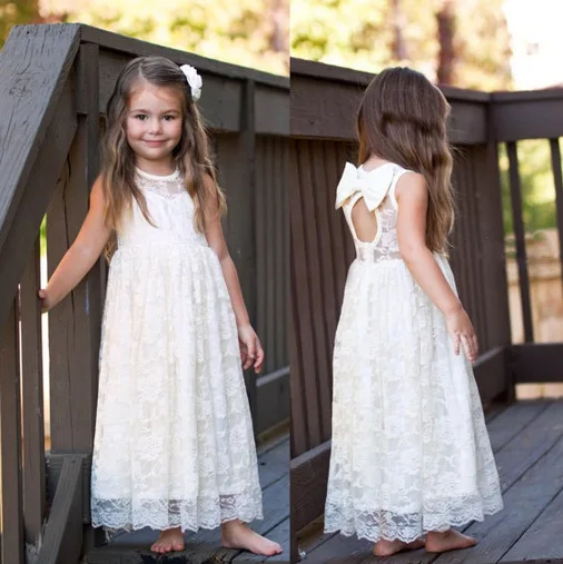 Aliexpress Free Shipping Sleeveless Bows Baby S Free Shipping Sleeveless Bows Baby S Summer Ball Gowns Ruffles Tutu Lace Party Dress Wedding Child