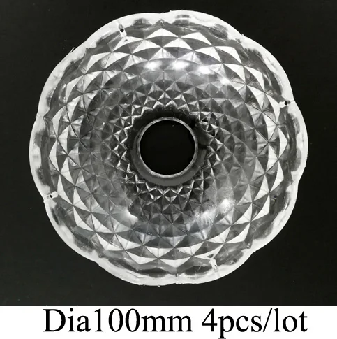 4 шт./партия, прозрачные акриловые кристаллы Bobeche Dia90/100/120/150 мм, булавка, подсвечник, свадебное Рождественское украшение, люстра часть - Цвет: Dia100mm