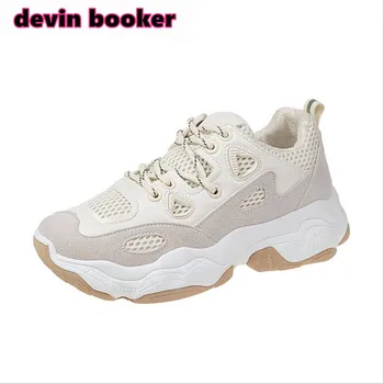 

New listing hot sale Spring and autumn women net Breathable running shoes sports shoes DLD-001