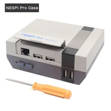 Чехол NESPi Pro с RTC Raspberry Pi 3 B+ Plus, Классический чехол NES в стиле игровой консоли для Raspberry Pi 3 Model B+, 3B