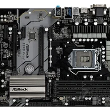 Полностью новая, Материнская плата Asrock Z370 PRO4 DDR4 64G Z370 DVI HDMI VGA USB2.0 3,1