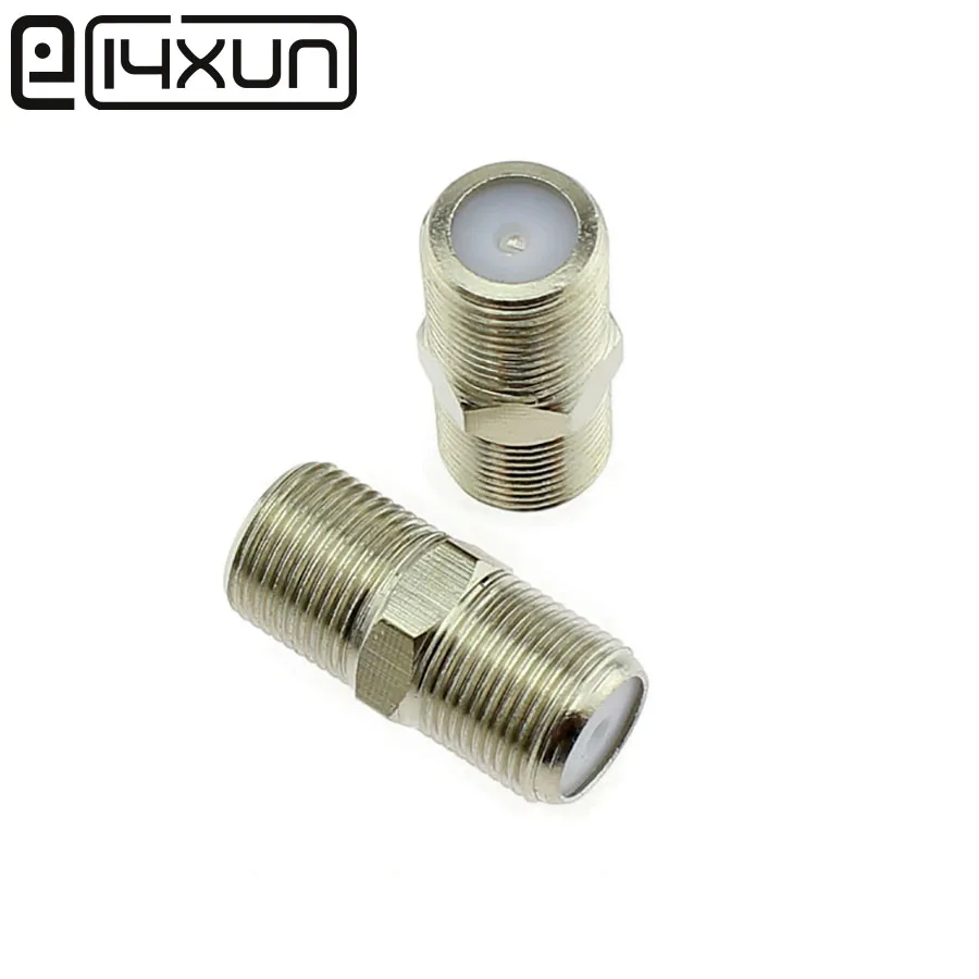 

EClyxun 3pcs F butting connectors British system F type Female to Female butt joint connector