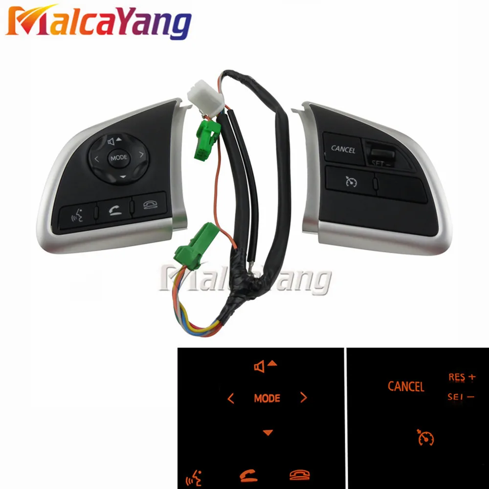 

For Mitsubishi Outlander 2013 2014 2015 Mirage 2014 2015 Audio Radio Control Cruise Control Switch Steering Wheel Switch Button