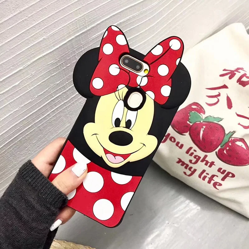 Милый чехол с Минни Маус для Xiaomi Redmi Note 7 Redmi 6A 5A 4A 6 Pro 5 Plus 3s 3 4 4X Love Smile mouse силиконовый чехол