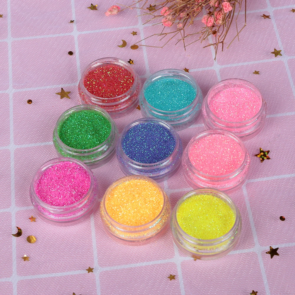 2Pcs Shimmer Mica Glitter Powder Pigments DIY Eye shadow Resin Makeup