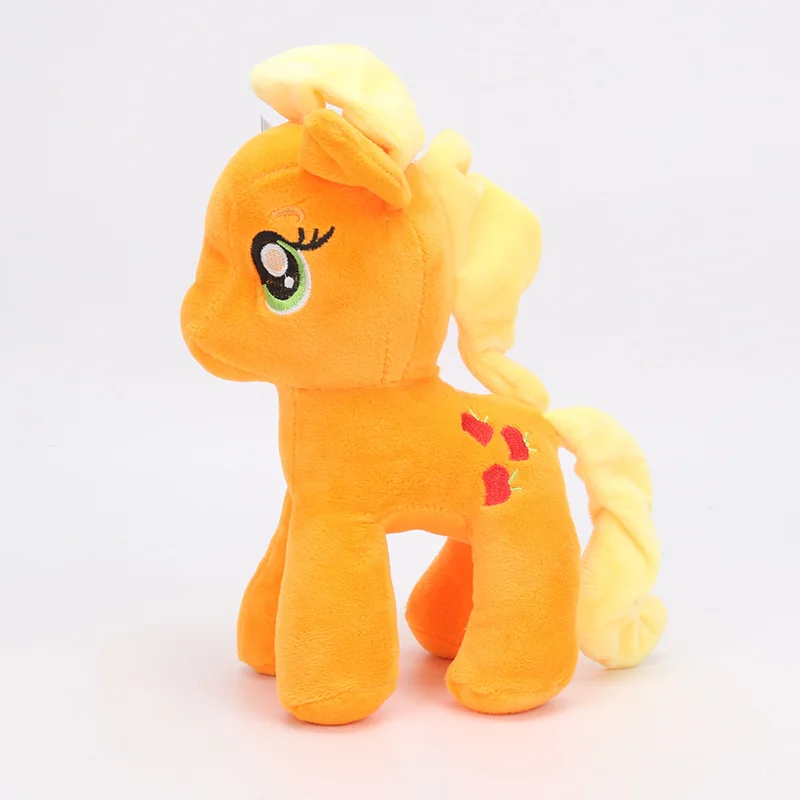 Игрушки My Little Pony Princess Cadence Celestria Rarity Pinkie Pie, плюшевые мягкие куклы, 22-40 см - Цвет: orange